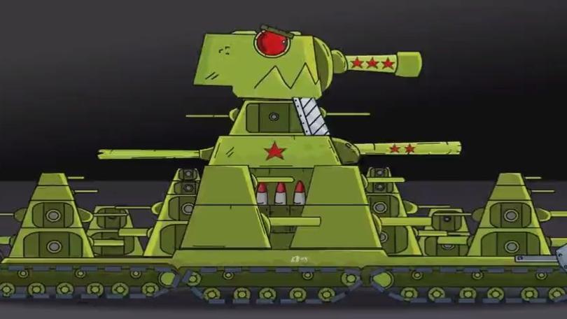 坦克世界最强坦克kv 44,绿维坦恶魔!
