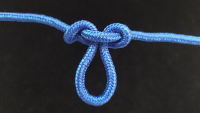 生活中简单实用的单绳挂扣绳结的打法!