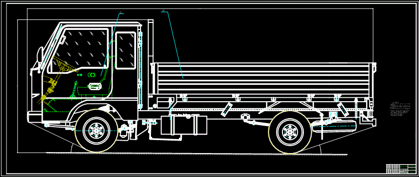 毕业设计(全套资料_轻型载货汽车设计(底盘设计)(有cad图)