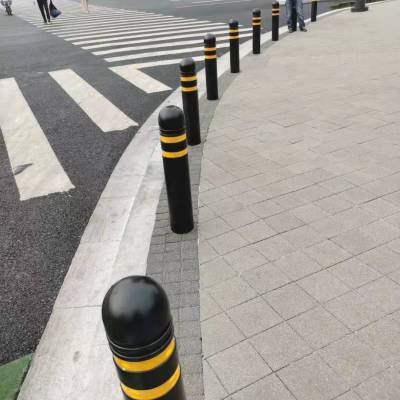 市政橡胶路桩路障弹力安全警示柱橡胶合成质量可靠