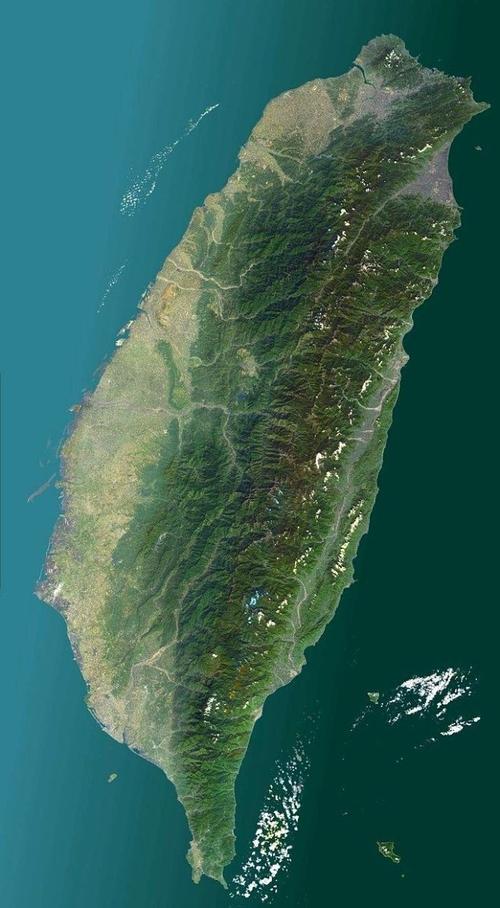 台湾卫星图