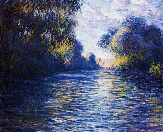 每日一画|世界名画——莫奈的塞纳河系列