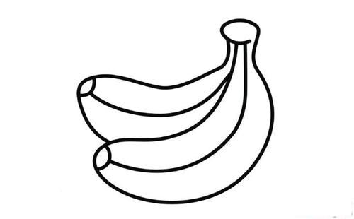 香蕉简笔画简单