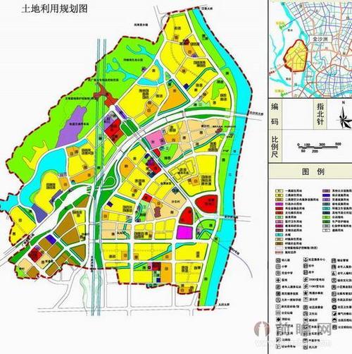 广州金沙洲半岛cbd概念规划案例