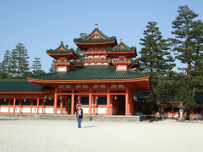 kyoto afternoon tour with heian jingu shrine and