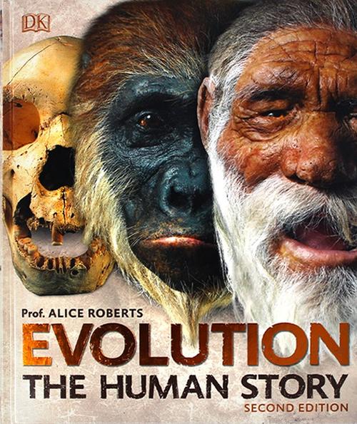 英文原版 evolution the human story 进化论 人类的故事 精装全彩