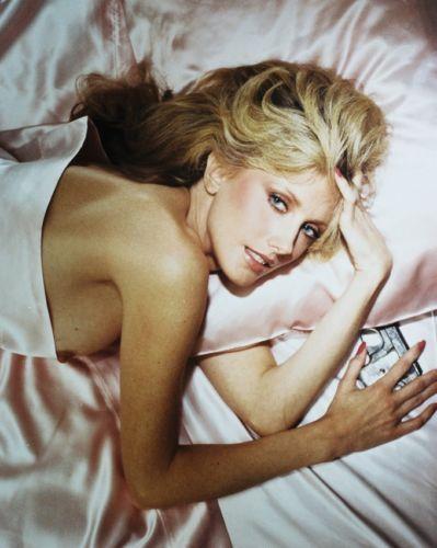 morgan fairchild sexy lying in bed on sheets hol