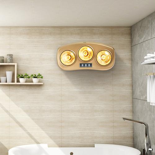 opple 欧普照明 浴霸灯暖壁挂式三合一取暖家用卫生间浴室挂墙免打孔