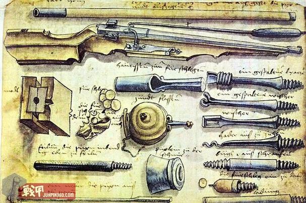 步枪及其生产工艺的历史上从火绳枪到火帽枪