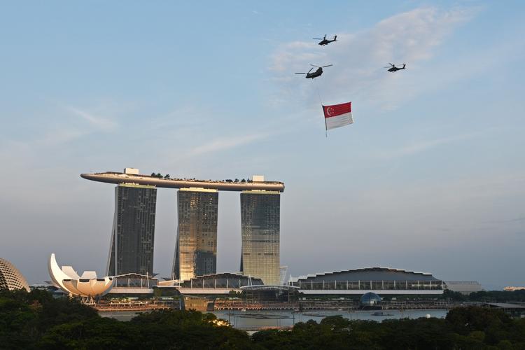新加坡举行国庆庆典