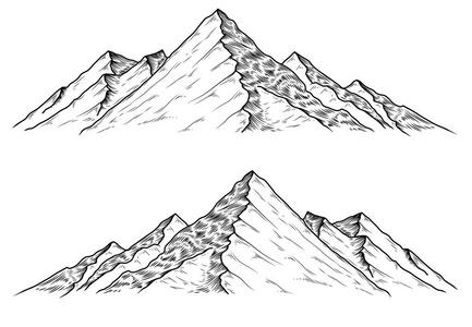 山的插图图片-山的插图素材-山的插图插画-摄图新视界