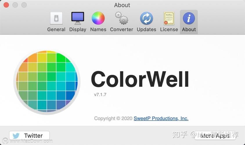 colorwellformac网页颜色代码提取工具