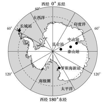罗斯海新站是我国第五个南极科考站.读图文材料,完成下面小题.