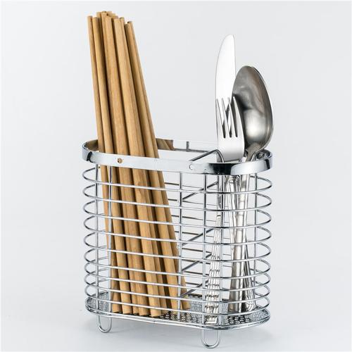一件代发厨房304不锈钢刀叉置物架筷子篓筷筒挂立式筷篓厂家批发