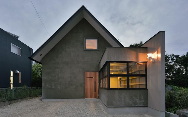 爱上简单但惊人极简主义的房子,日本极简主义房子外观设计