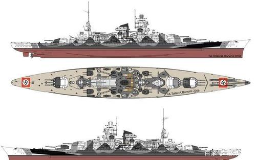 北海困兽——德国战列舰一览(超无畏舰和高速战列舰)