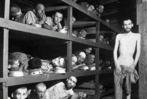 二战中纳粹建造奥斯维辛集中营专门关押杀害运来的犹太人