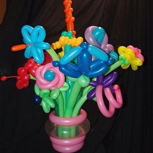 小太子长条长气球创意加厚小丑魔术可爱造型儿童手编织教程