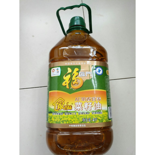 > 福临门 家香味ae 浓香营养 菜籽油4l /桶装 非转基因 压榨 食用油