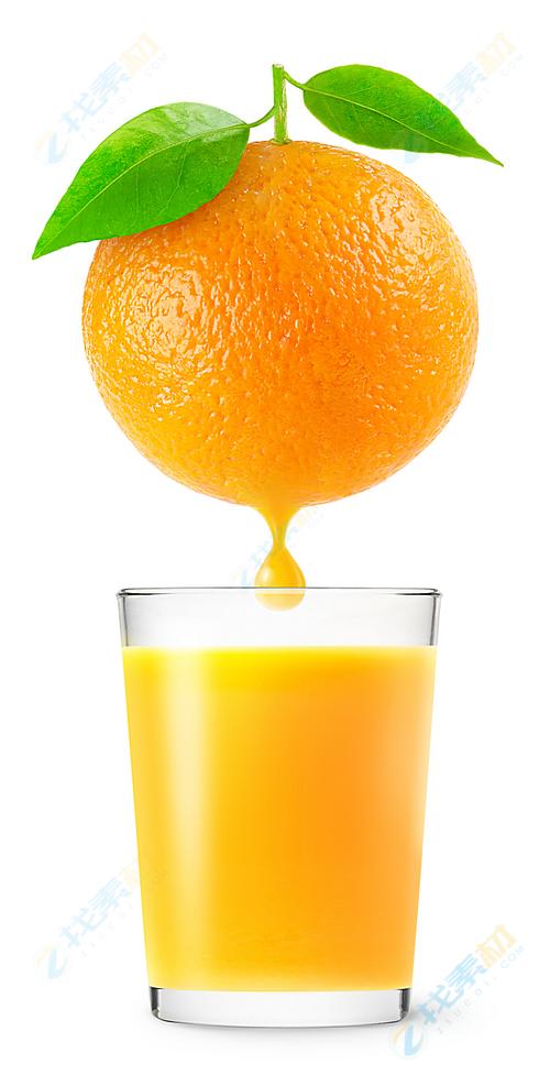 新鲜的橙汁高清图片下载