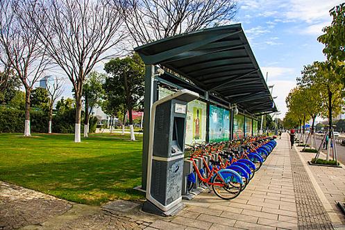 自行车,车棚,公用设施,公用自行车,共享,设施,交通,单车,公共交通海曙