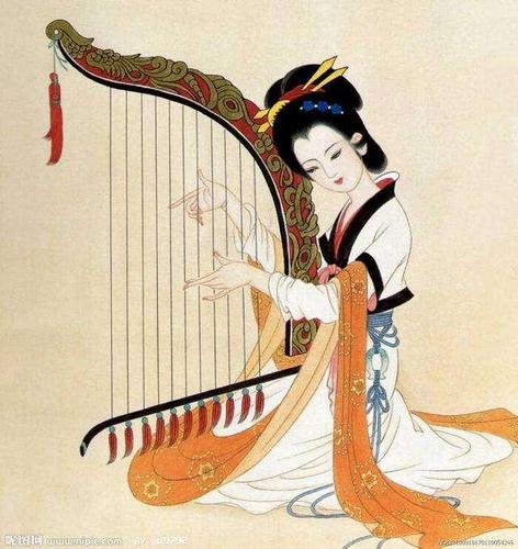 "李凭中国弹箜篌",浅谈中国音乐文化的发展历程