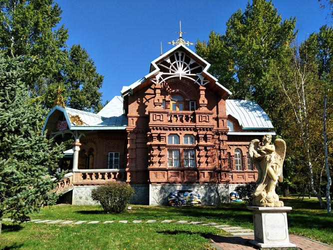 伏尔加庄园的俄式建筑