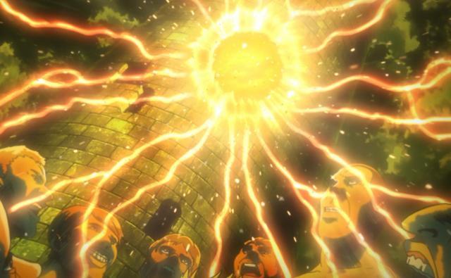 《进击的巨人》变身的瞬间出现的"闪电"是什么?
