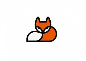 变色龙logo卡通动物图形设计