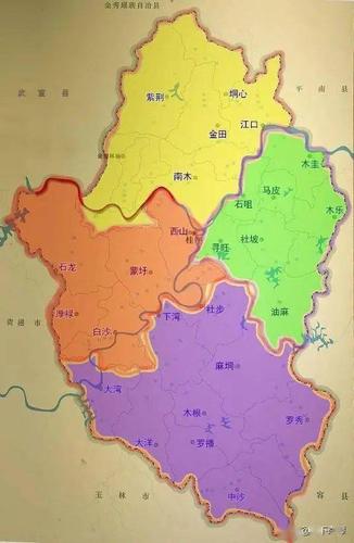 谈谈桂平四大区域的发展,交通区位最好的是以石龙镇为代表的西区..._