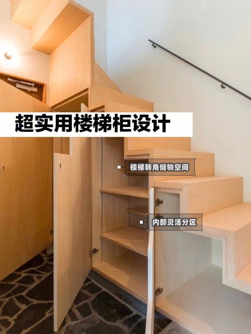 楼梯柜丨变废为宝巧妙应用的楼梯空间