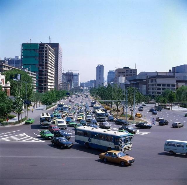 80年代的韩国街景