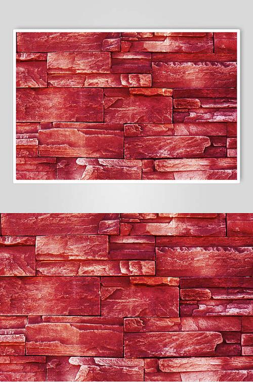 红色砖块贴图 石头墙壁图