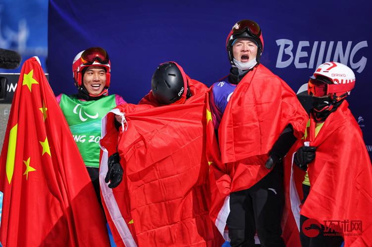 北京冬残奥会单板滑雪男子障碍追逐-ul级比赛中,中国选手纪立家获得