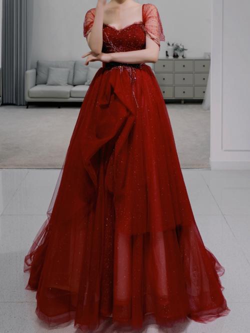 贵阳婚纱礼服绝美的红色礼服你爱了吗