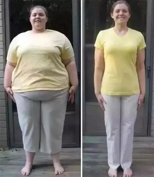 像这种情况,减肥到正常体重, 身材当然看起来更好.