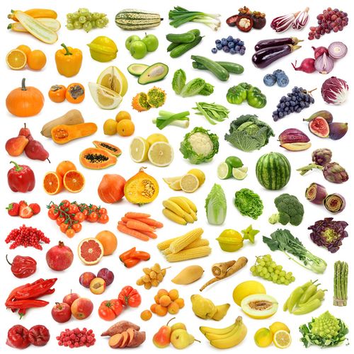 70种蔬菜水果高清图片下载