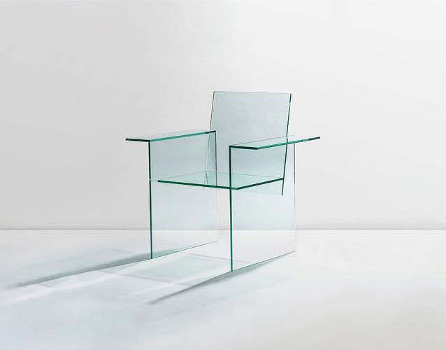 01601976年作玻璃椅子玻璃photobond100粘合剂