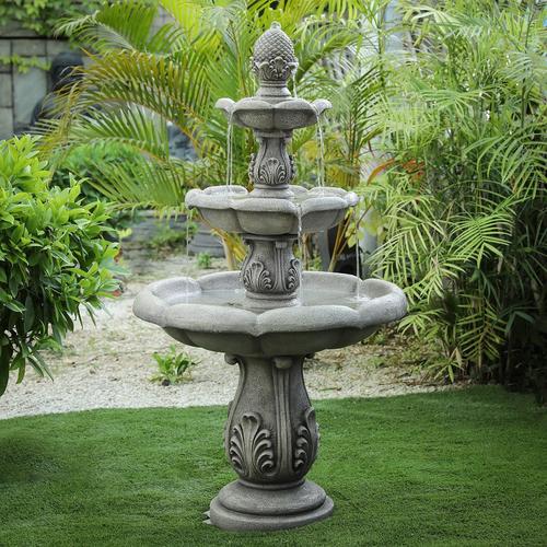 欧式喷泉流水生财摆件户外循环水池庭院花园别墅落地景观家居装饰