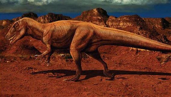 巨齿龙法国大型食肉恐龙长85米距今166亿年前
