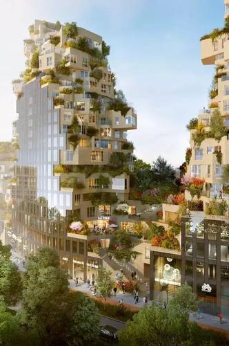 超现代!未来房屋设计的新潮流,城市"山谷"绝对颠覆你的想象!
