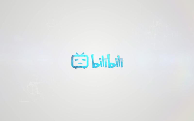 ae模板 - 高科技术标志bilibili logo演绎片头动画