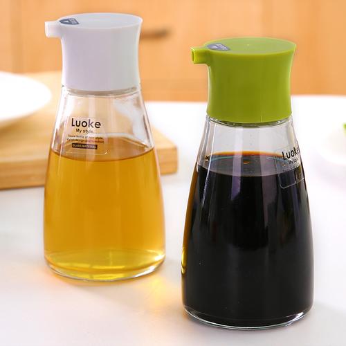 玻璃油壶防漏调味瓶醋壶厨房调料罐小油瓶创意家居用品醋瓶酱油瓶