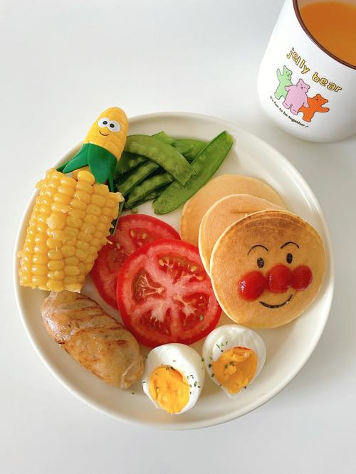 今天的早餐长这样  #儿童早餐  #宝宝辅食日记#幼儿园小朋友早餐