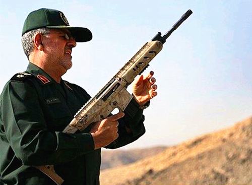 军事丨伊朗新一代突击步枪,外形感觉有点像acr