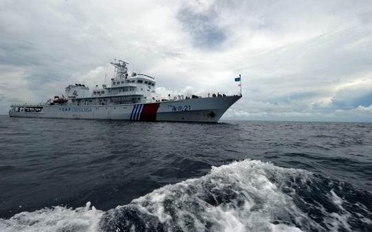 中国执法船巡航三沙海域