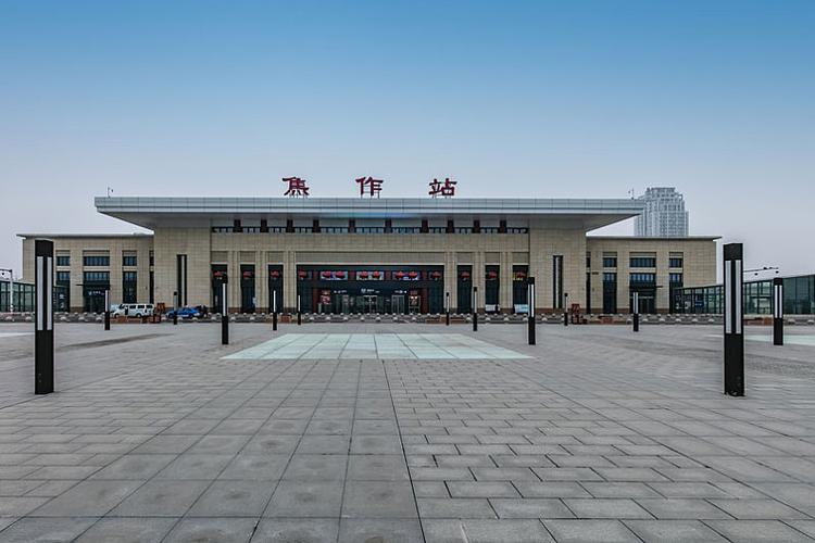河南省焦作市高铁火车站建筑_高清图片_全景视觉
