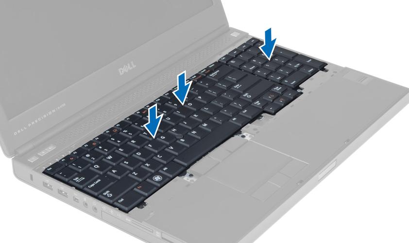 安装:  键盘边条 电池 按照「 拆装电脑内部元件之后」中的程序进行