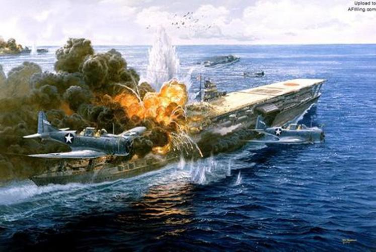 中途岛战役美军为什么能以弱胜强?1942年5月27日日军进攻中途岛