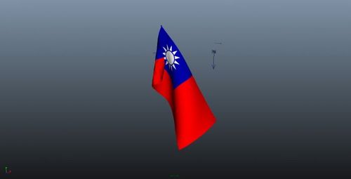 南京国民政府旗帜,有动画,出头丧气的飘着~~呵呵